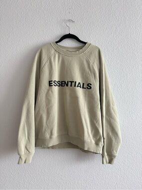 Essentials Fear of God Crewneck Sweatshirt in Seafoam Small Streetwear